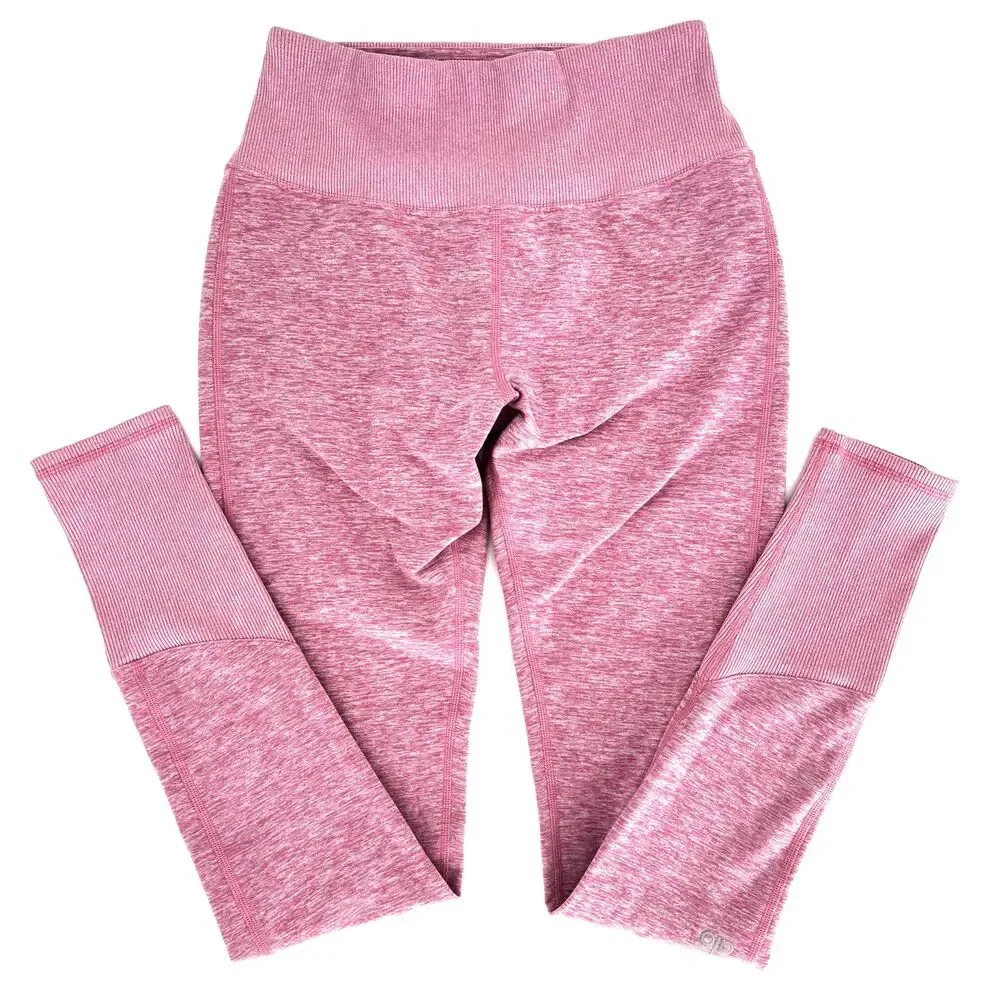 Alo Yoga High Waist Alosoft Lounge Legging In Pink Heather Size Medium